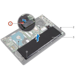 Dell Inspiron 11-3138 Замена батареи